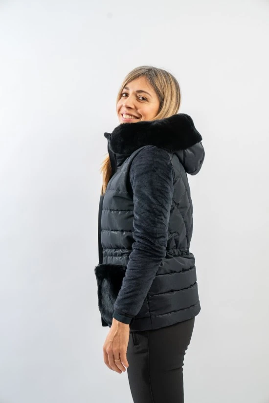 COLMAR GILET DUV D SIGNATURE CON PELLICCIA 2897F 8XE 5 COLMAR GILET DUV D SIGNATURE CON PELLICCIA 2897F 8XE - immagine 3
