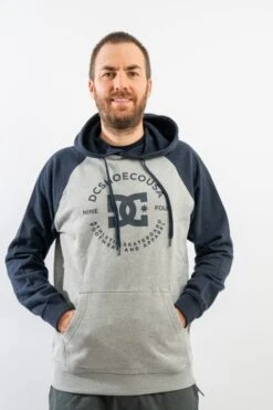 DC DC FELPA STAR PILOT RAGLAN PH ADYSF03075 -Sci Attrezzatura Negozio dc dc felpa star pilot raglan ph adysf03075 4