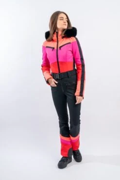 GOLDBERGH PEARL JUMPSUIT REAL FOX FUR GBS1696224