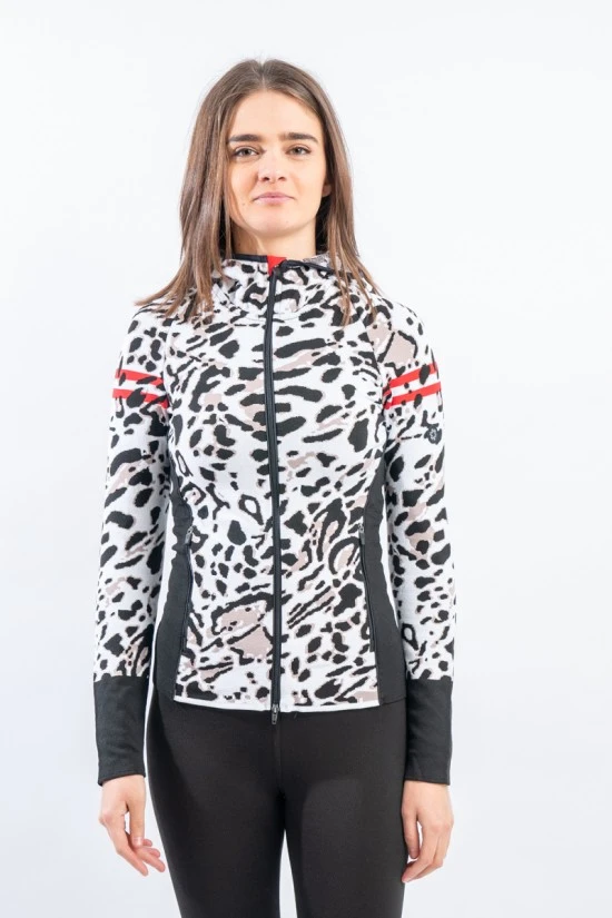 NEWLAND ZIP LUNGA DONNA CON CAPPUCCIO N4 6269 4 NEWLAND ZIP LUNGA DONNA CON CAPPUCCIO N4 6269 - immagine 2