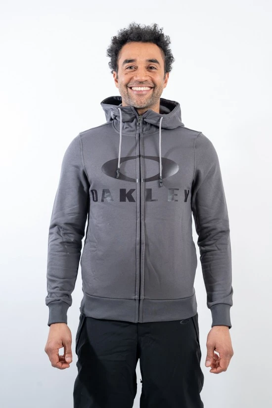 OAKLEY BARK FZ HOODIE FELPA 461643 4 OAKLEY BARK FZ HOODIE FELPA 461643 - immagine 2