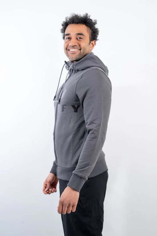 OAKLEY BARK FZ HOODIE FELPA 461643 5 OAKLEY BARK FZ HOODIE FELPA 461643 - immagine 3