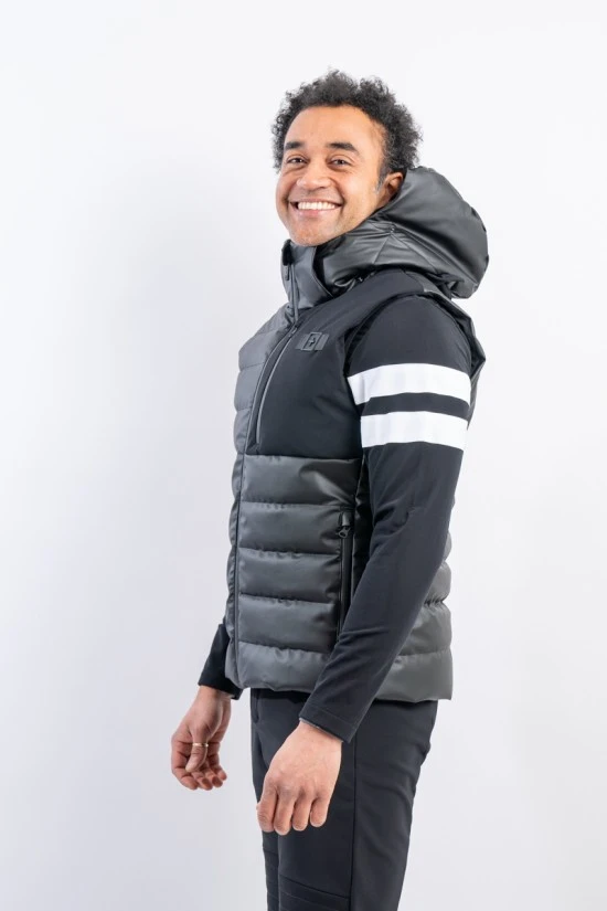 ONE MORE ECO DOWN HOODY VEST OU511A0 5 ONE MORE ECO DOWN HOODY VEST OU511A0 - immagine 3