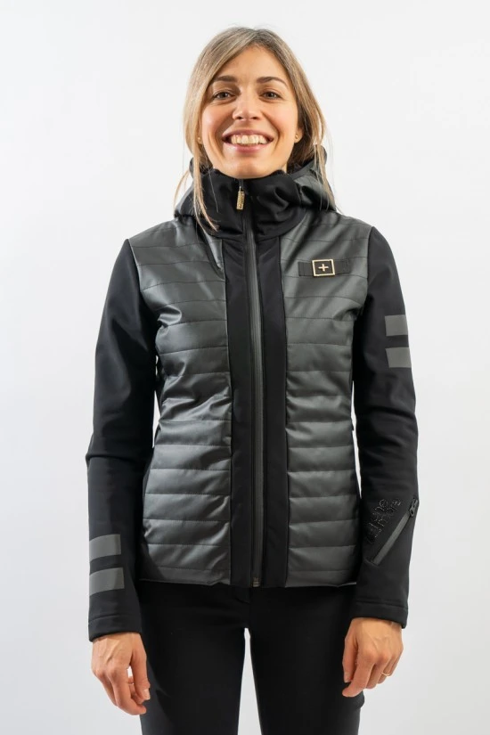 ONE MORE ECO PADDED SOFTSHELL HOODY JACKET OD451A0 4 ONE MORE ECO PADDED SOFTSHELL HOODY JACKET OD451A0 - immagine 2