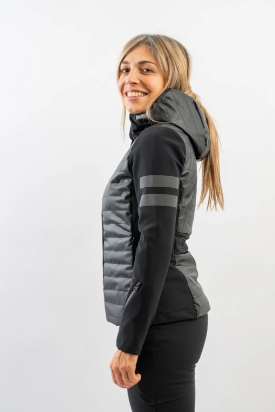 ONE MORE ECO PADDED SOFTSHELL HOODY JACKET OD451A0 5 ONE MORE ECO PADDED SOFTSHELL HOODY JACKET OD451A0 - immagine 3