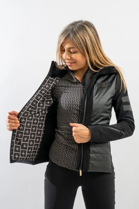 ONE MORE ECO PADDED SOFTSHELL HOODY JACKET OD451A0 8 ONE MORE ECO PADDED SOFTSHELL HOODY JACKET OD451A0 - immagine 6