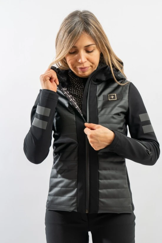 ONE MORE ECO PADDED SOFTSHELL HOODY JACKET OD451A0 3 ONE MORE ECO PADDED SOFTSHELL HOODY JACKET OD451A0