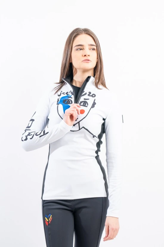 ROSSIGNOL W BESSY HALF ZIP TOP RLKWL09 8 ROSSIGNOL W BESSY HALF ZIP TOP RLKWL09 - immagine 6