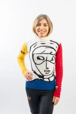 ROSSIGNOL W SNOW ROLL NECK SWEATER RLKWO08 -Sci Attrezzatura Negozio rossignol w snow roll neck sweater rlkwo08 6