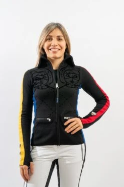 ROSSIGNOL W TWINS FULL ZIP SWEATER RLKWO05