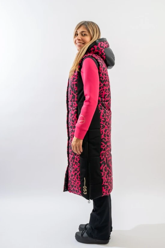 SPORTALM DAKOTA LEO HOODED LONG VEST 9822010135 5 SPORTALM DAKOTA LEO HOODED LONG VEST 9822010135 - immagine 3