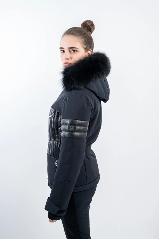 TONI SAILER AGGI LEATHER FUR JACKET 302111LF 5 TONI SAILER AGGI LEATHER FUR JACKET 302111LF - immagine 3