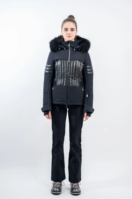 TONI SAILER AGGI LEATHER FUR JACKET 302111LF 7 TONI SAILER AGGI LEATHER FUR JACKET 302111LF - immagine 5