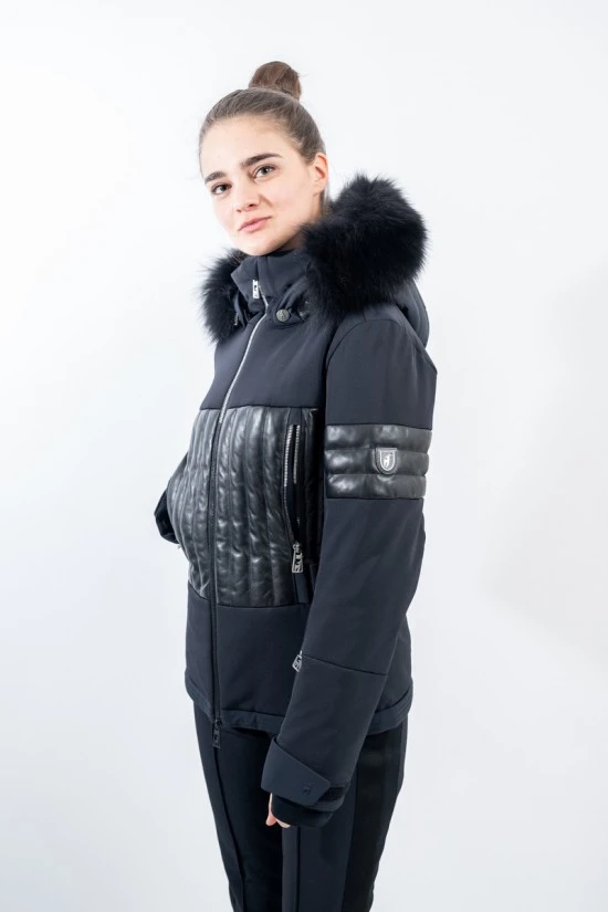 TONI SAILER AGGI LEATHER FUR JACKET 302111LF 8 TONI SAILER AGGI LEATHER FUR JACKET 302111LF - immagine 6